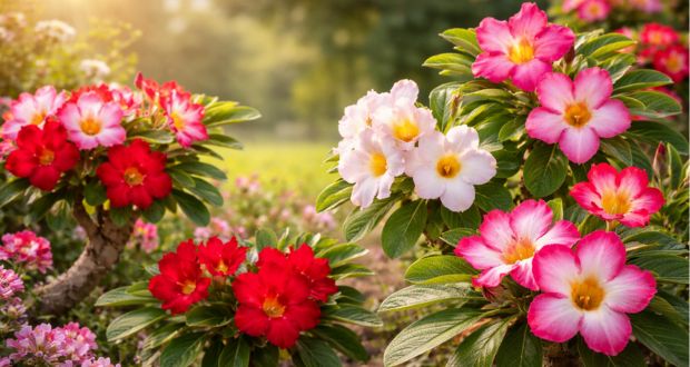 🌺 Adenium obesum: A Fascinante Rosa-do-Deserto que Une Beleza, Resistência e Natureza 1 adenium