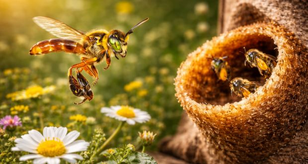 🐝 Jataí (Tetragonisca angustula): A Pequena Abelha que Sustenta a Vida no Sítio 1 jatai