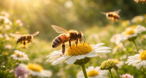 🐝 As Abelhas como Mensageiras Divinas: A Sabedoria que Voa Entre o Céu e a Terra 1 lenda01
