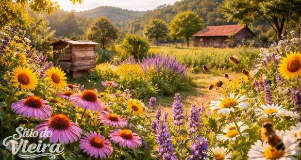 🌸 Plantas Melíferas: A Base da Vida das Abelhas 1 plantas meliferas