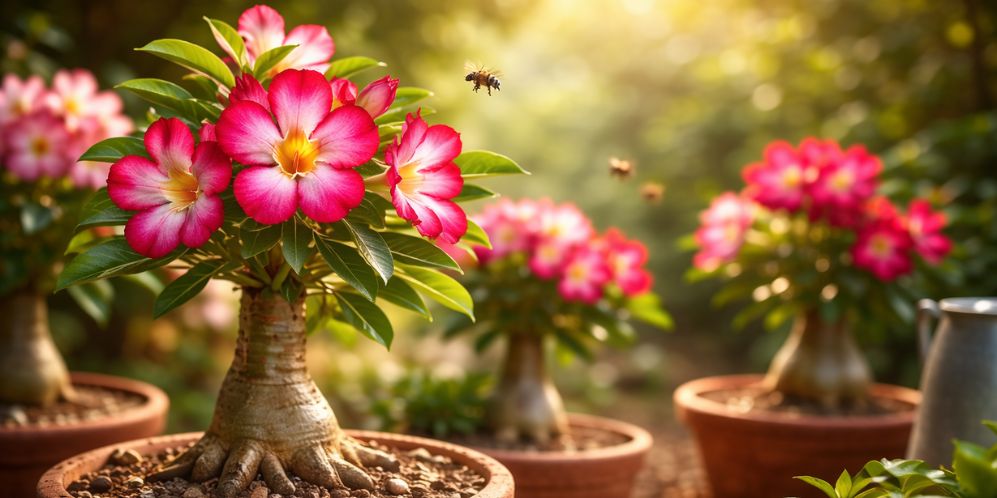 rosa do deserto